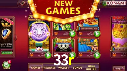 Descubra a Magia dos Jogos de Arcade no 33r